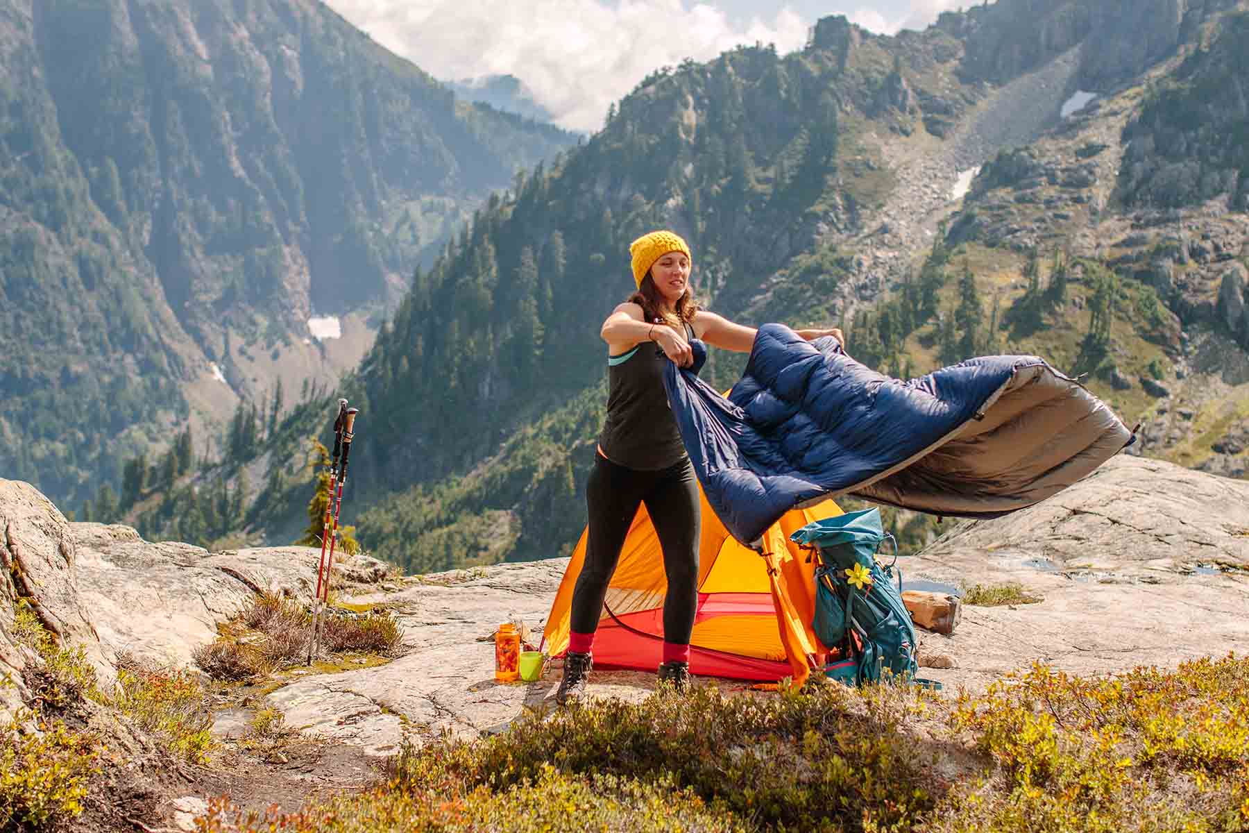 Best sleeping top quilt backpacking