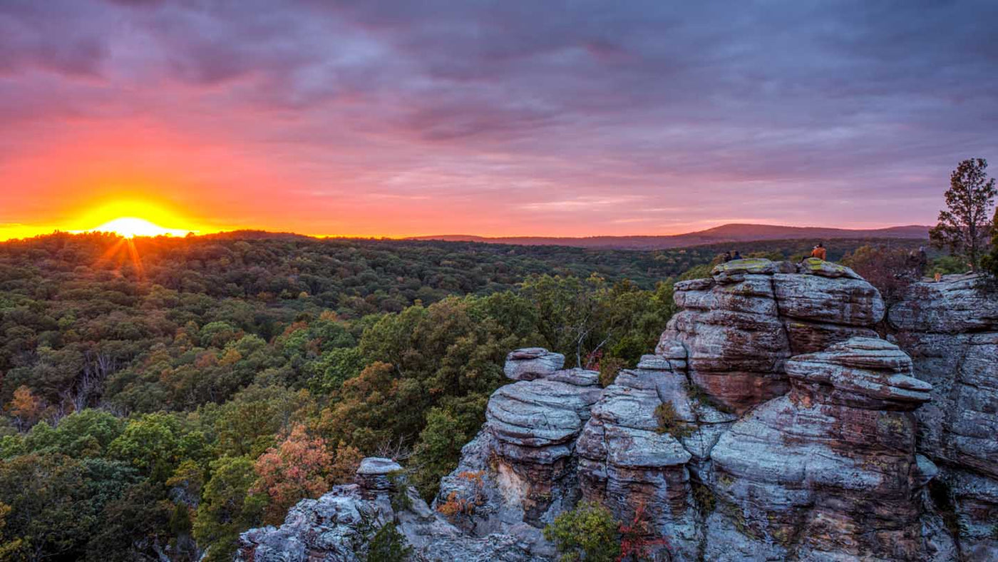 Hike of the Week: Lusk Creek Wilderness to Garden of the Gods (Illinois)