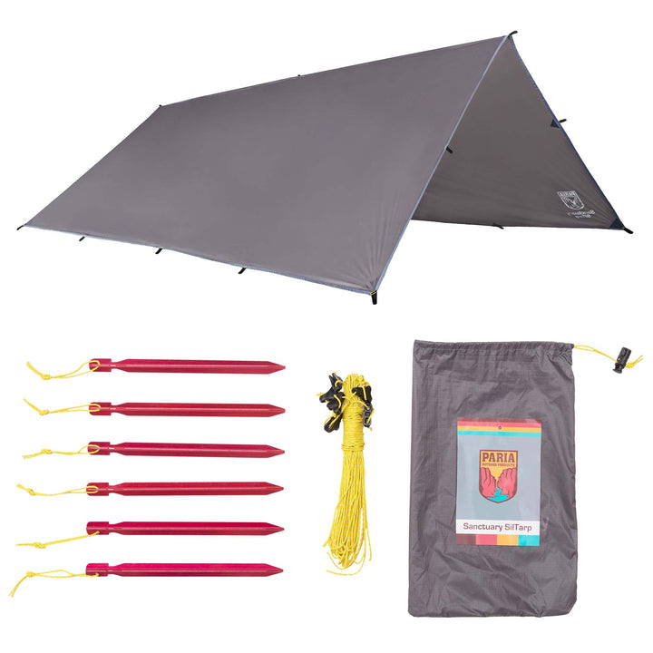silk tarp Sanctuary SilTarp 10 x 10 foot Square Tarp