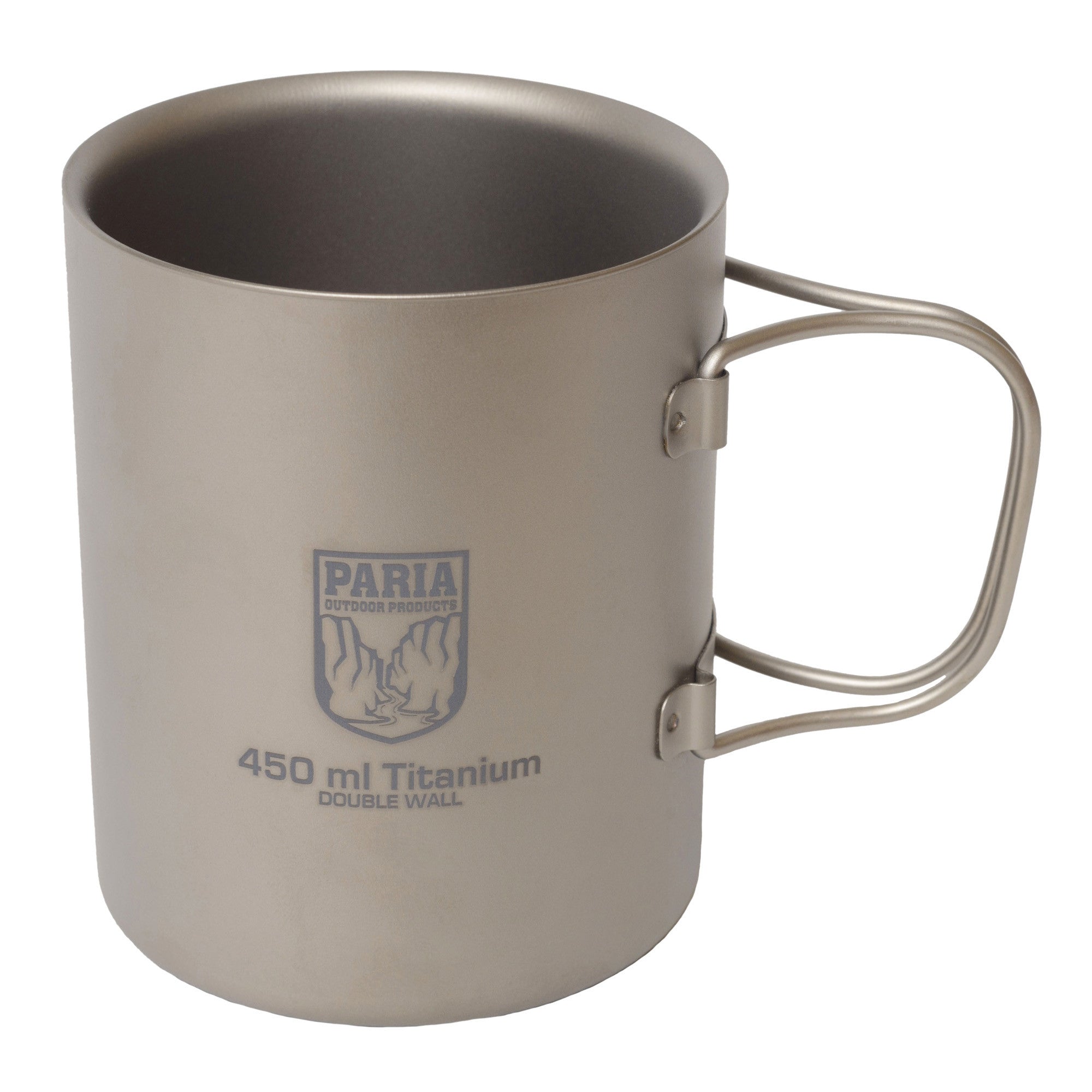 Backpacking Mug | Double-Wall Titanium Mug – Paria Outdoor Products