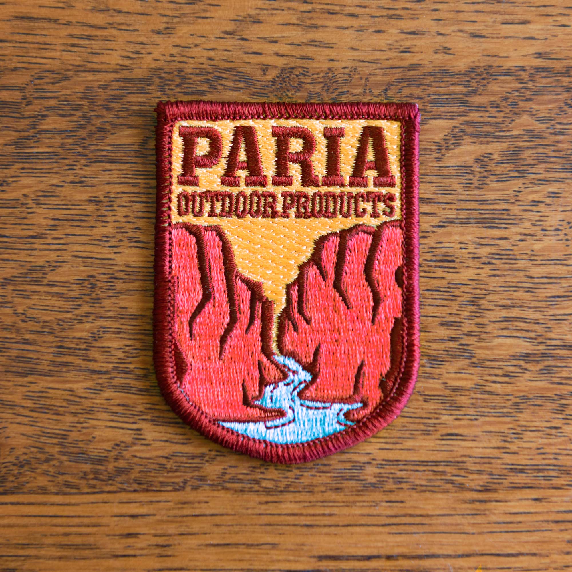 Products Patches Outdoor Paria Logo