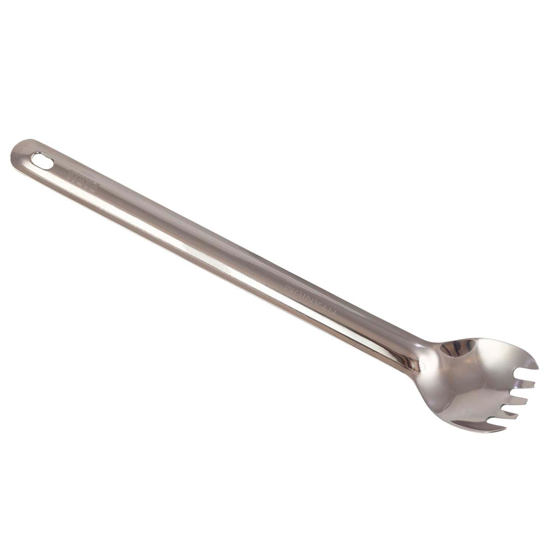 Army RATION PACK SPORK EXTRA LONG 22cm Titanium Fork Spoon Army RATION PACK SPORK EXTRA LONG 22cm Titanium Fork Spoon