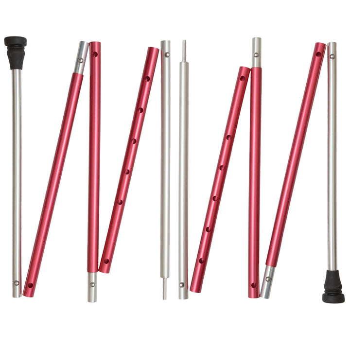 Paria Outdoor Products Adjustable Tarp and Tent Poles - Versatile, Durable, and Lightweight