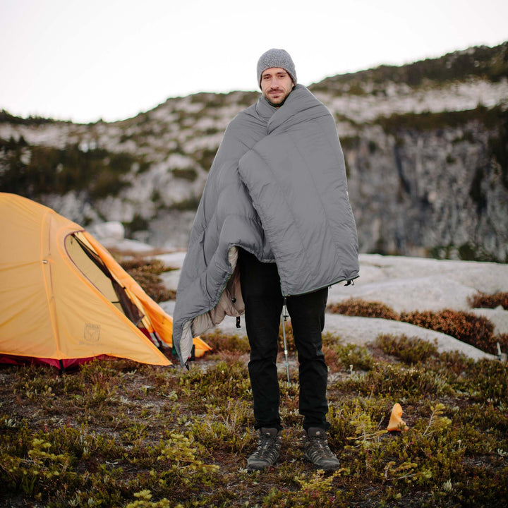 Down Backpacking Quilt Thermodown 15 Camping Quilt Paria