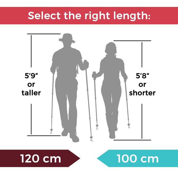 Hiking Poles Tri Fold Carbon Cork Trekking Poles Paria Outdoor Products